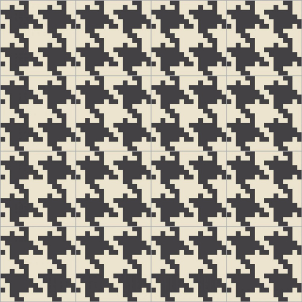 Picture of Bisazza Mosaico - Cementiles Decorations Square Traces Vaniglia