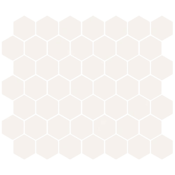 Picture of American Olean - Color Story Mosaic Hexagon Glossy Ice White