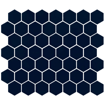 Picture of American Olean - Color Story Mosaic Hexagon Glossy Navy
