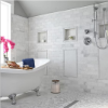 Picture of Daltile - Marble 12 x 12 Honed First Snow Elegance