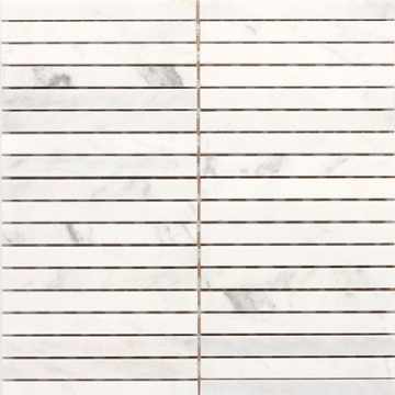 Picture of Daltile - Stone a la Mod Linear Mosaic Contempo White
