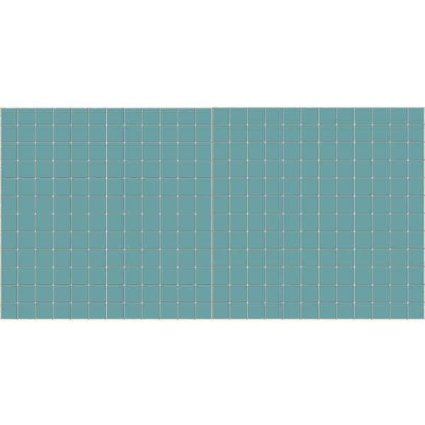 Picture of American Olean - Unglazed ColorBody Mosaic 1 x 1 Ocean Tide
