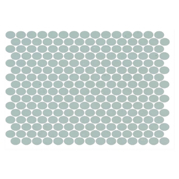 Picture of American Olean - Unglazed ColorBody Mosaic Penny Round Solids Restore