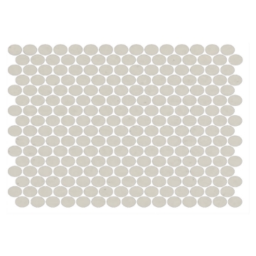 Picture of American Olean - Unglazed ColorBody Mosaic Penny Round Solids Stable