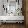 Picture of Daltile - Stagecraft Picket Deco Ensemble Black Mix