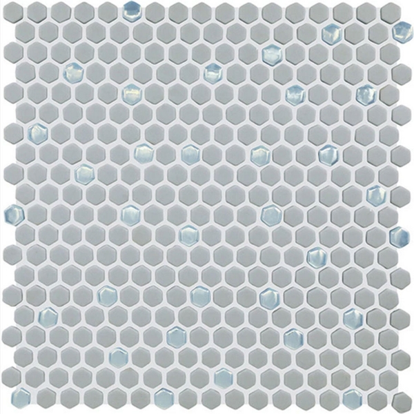 Picture of Daltile - Starcastle Mosaic Mini Hexagon Wonderstar