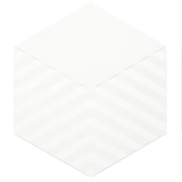 Picture of Daltile - Electric Hex Tread Joule White