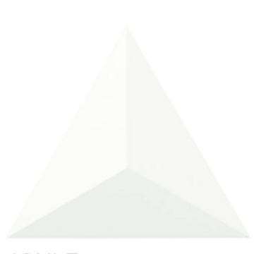 Picture of Daltile - Electric Triangle Peak Joule White