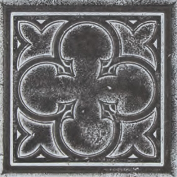 Picture of Daltile - Vintage Metals Clover Deco Whitewash Iron