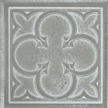 Picture of Daltile - Vintage Metals Clover Deco Whitewash Titanium