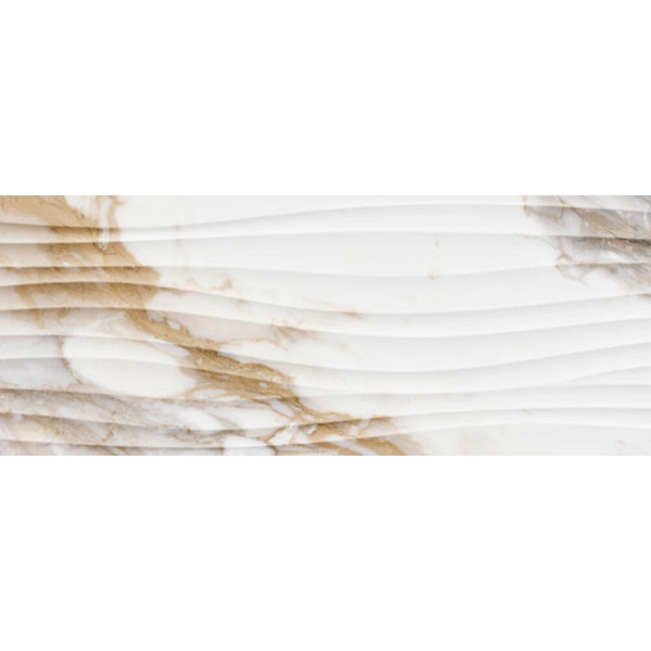 Picture of Happy Floors - Crash 12 x 36 Beige Wave