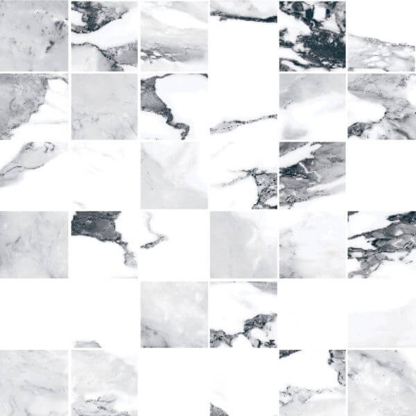Picture of Happy Floors - Crash Mosaic Blanco Natural