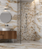 Picture of Happy Floors - Crash Hexagon Mosaic Beige Polished