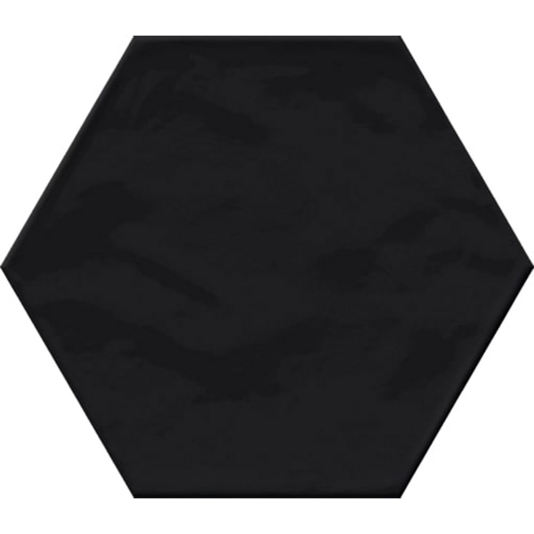 Picture of Happy Floors - Monochrome Hexagon Black
