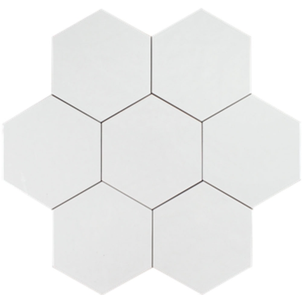 Picture of Tesoro - Albatross Hexagon White Glossy