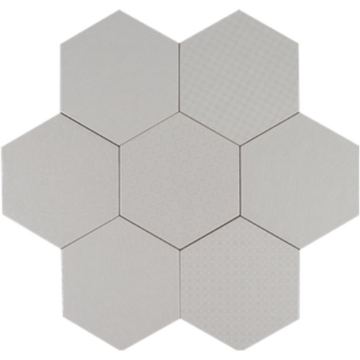 Picture of Tesoro - Albatross Hexagon Deco Pumice Deco Matte