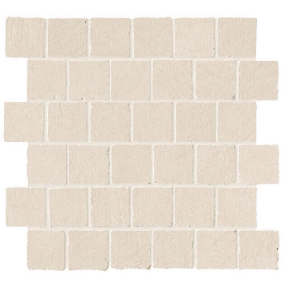 Picture of Happy Floors - B-Natural Tumbled Mosaic Kaolin