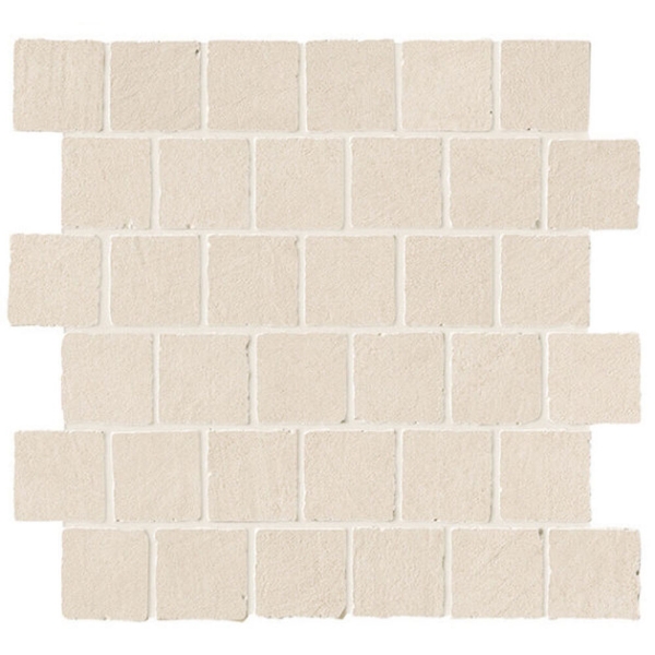 Picture of Happy Floors - B-Natural Tumbled Mosaic Kaolin