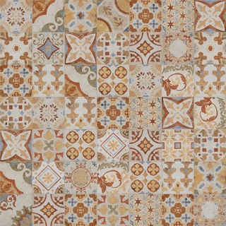 Picture of Tesoro - Cotto Del Campiano 8 x 8 Deco Terre Emiliane Mix