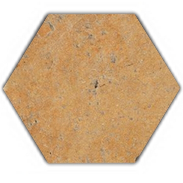 Picture of Tesoro - Cotto Del Campiano Hexagon Giallo Umbria