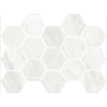 Picture of Happy Floors - Bernini Hexagon Mosaic Ice Polished