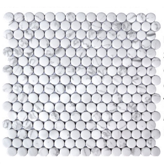 Picture of Happy Floors - Endura Penny Round Arabescato