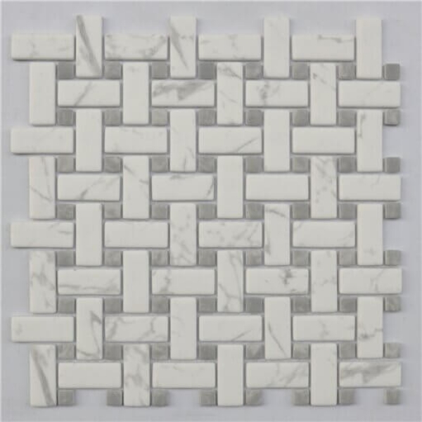 Picture of Happy Floors - Endura Basketweave Arabescato Bardiglio
