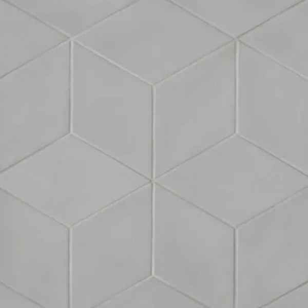 Picture of Bedrosians - Allora Rhomboid Solid Grey