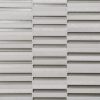 Picture of Bedrosians - Kaikos Stacked Mosaic Grey Oriental White
