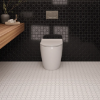 Picture of Bedrosians - Le Cafe Mosaic Cross & Star Black Glossy