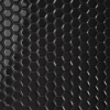 Picture of Bedrosians - Le Cafe Mosaic Hexagon 1 x 1 Black Glossy