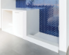 Picture of Bedrosians - Le Cafe Mosaic Hexagon 2 x 2 White Glossy