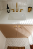 Picture of Bedrosians - Le Cafe Mosaic Hexagon 2 x 2 White Matte
