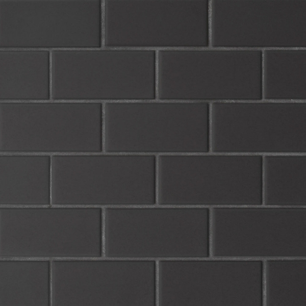 Picture of Bedrosians - Le Cafe Mosaic Off Set Black Matte