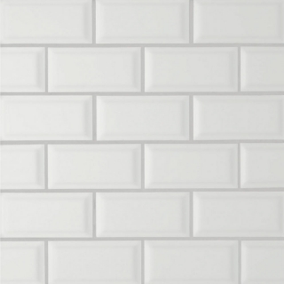 Picture of Bedrosians - Le Cafe Mosaic Off Set Bevel White Matte