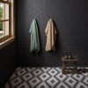Picture of Bedrosians - Le Cafe Mosaic Off Set Bevel Black Matte