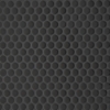 Picture of Bedrosians - Le Cafe Mosaic Penny Round Black Matte