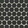 Picture of Bedrosians - Makoto Round Mosaic Kuroi Black