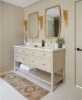Picture of Bedrosians - Makoto Round Mosaic Shoji White