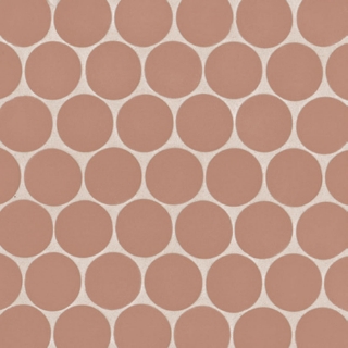 Picture of Bedrosians - Makoto Round Mosaic Umi Terracotta