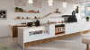 Picture of Bedrosians - Magnifica Calacatta Oro Herringbone Mosaic Calacatta Oro Honed
