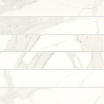 Picture of Bedrosians - Magnifica Calacatta Super White 4 x 24 Calacatta Super White/Polished