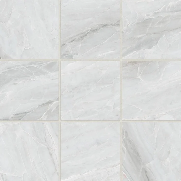 Picture of Bedrosians - Magnifica Pietra Mosaic Pietra Bianca Honed