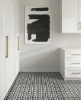 Picture of Bedrosians - Matisse 3 White Carrara/Nero Marquina