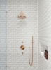 Picture of Bedrosians - Monet Mosaic 5 White Carrara