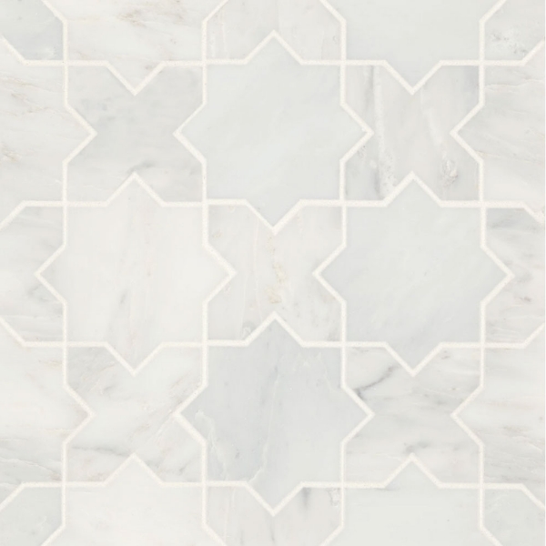 Picture of Bedrosians - Monet Mosaic 6 Oriental White