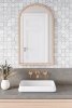 Picture of Bedrosians - Monet Mosaic 6 White Carrara