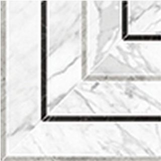 Picture of Anatolia Tile & Stone - La Marca Picco Mosaic Statuarietto Honed