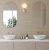 Picture of Bedrosians - Sahara Mosaic Crosshatch Taupe