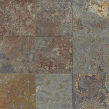 Picture of Bedrosians - Slate Stone 16 x 16 Brazilian Multicolor